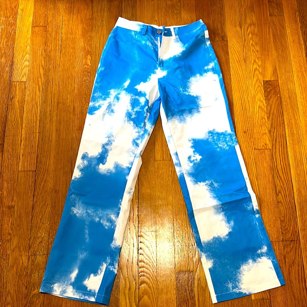 Yushika Cloud Tie Dye Pants
